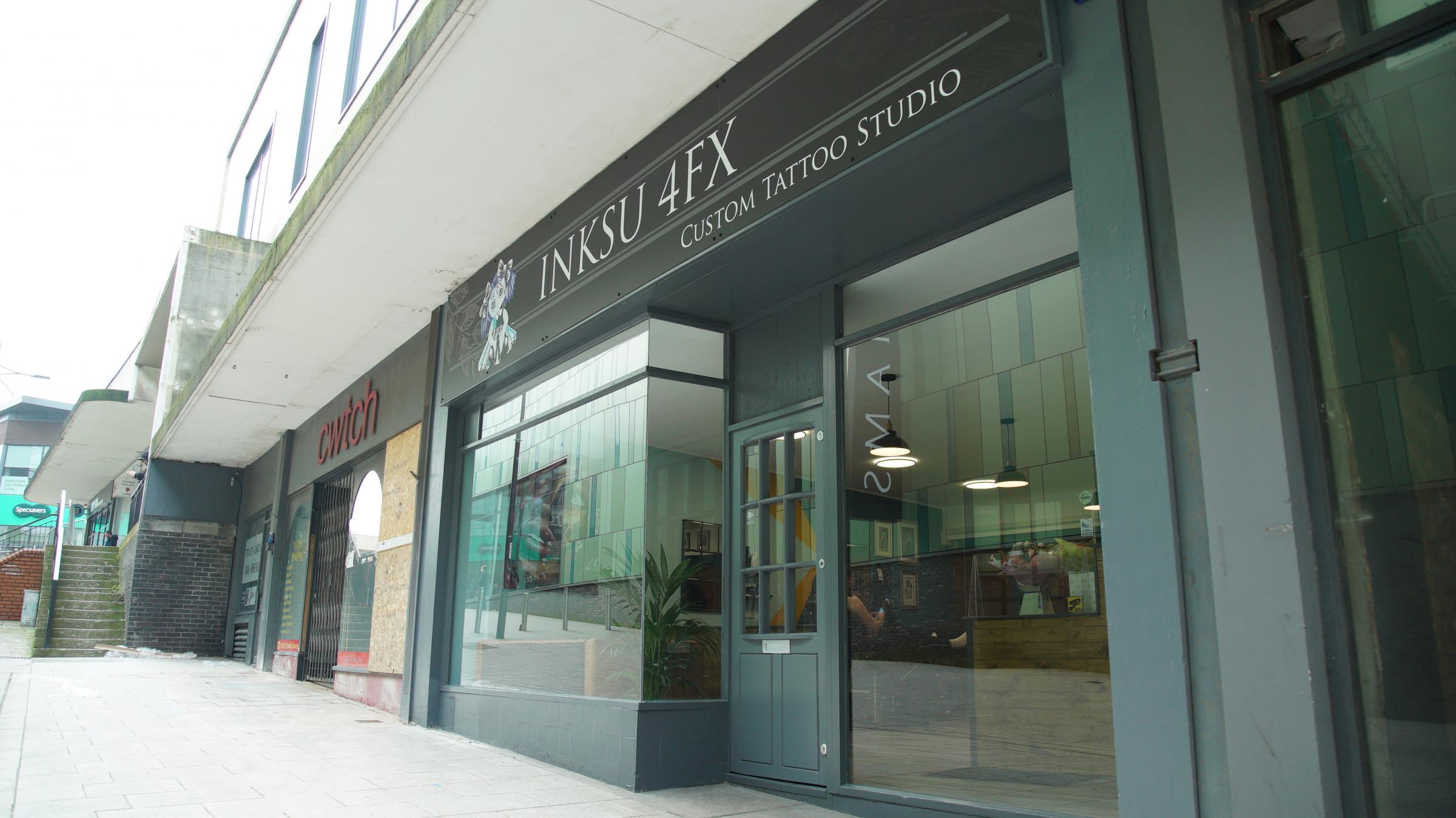Inksu 4FX custom tattoo studio opens in Newport city centre